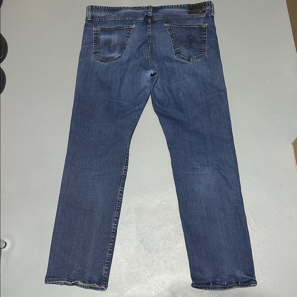 AG Adriano Goldschmeid Blue Jeans (The Graduate) (Tailored Leg) 
(Men’s 40 x 32) - Picture 9 of 11